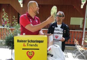 Das Motto des Benefiz-Spendenlaufs von "Rainer Scharinger & Friends" lautete "Laufen. Gutes tun. Gemeinsam."